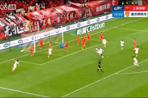 铜梁龙客场1-0领先海港！肯帕努角球助攻，恩加德乌头球破门